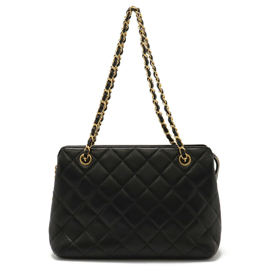 Chanel Lambskin CHAIN TOTE 2way Tote Bag Classic Flap | Studio Nafay