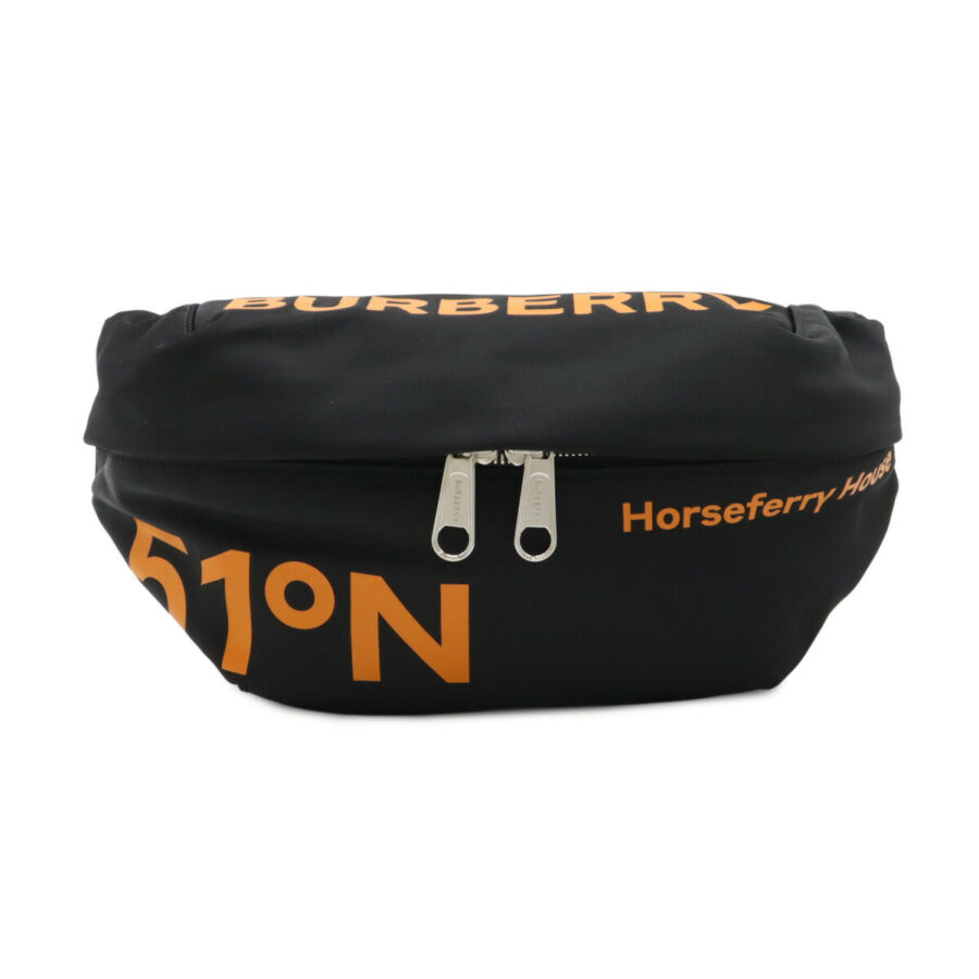 Burberry SONNY Nylon Leather Waist Bag | Studio Nafay