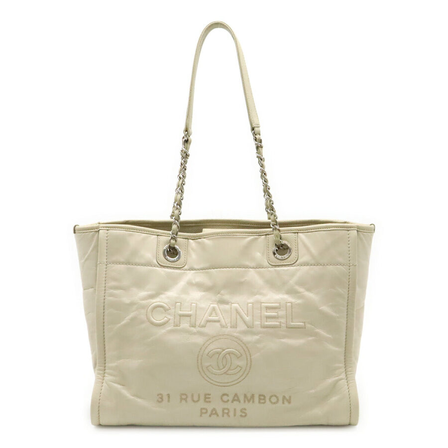 Chanel Deauville Line Leather 2way Bag | Studio Nafay