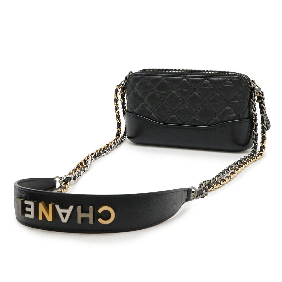 Chanel Gabrielle de Chanel Aged Calfskin Chain Shoulder Bag