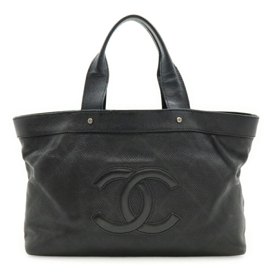 Chanel Coco Mark Leather 2way Bag | Studio Nafay