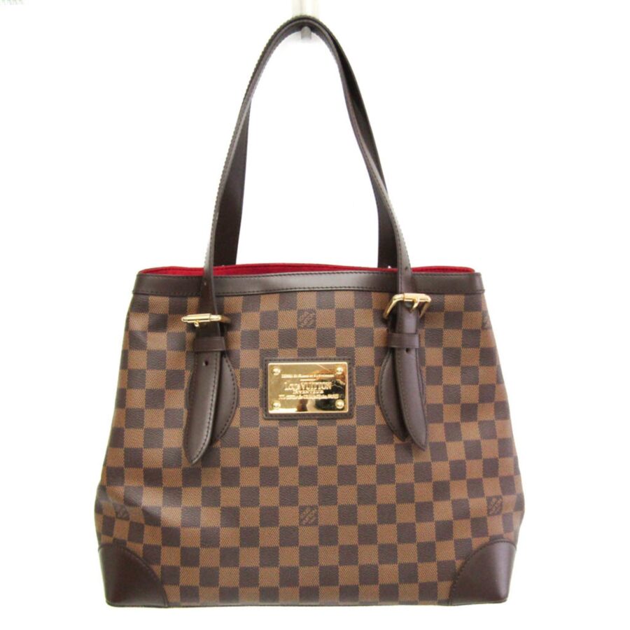Louis Vuitton Hampstead Brown Canvas Tote Bag ( ) | Studio Nafay