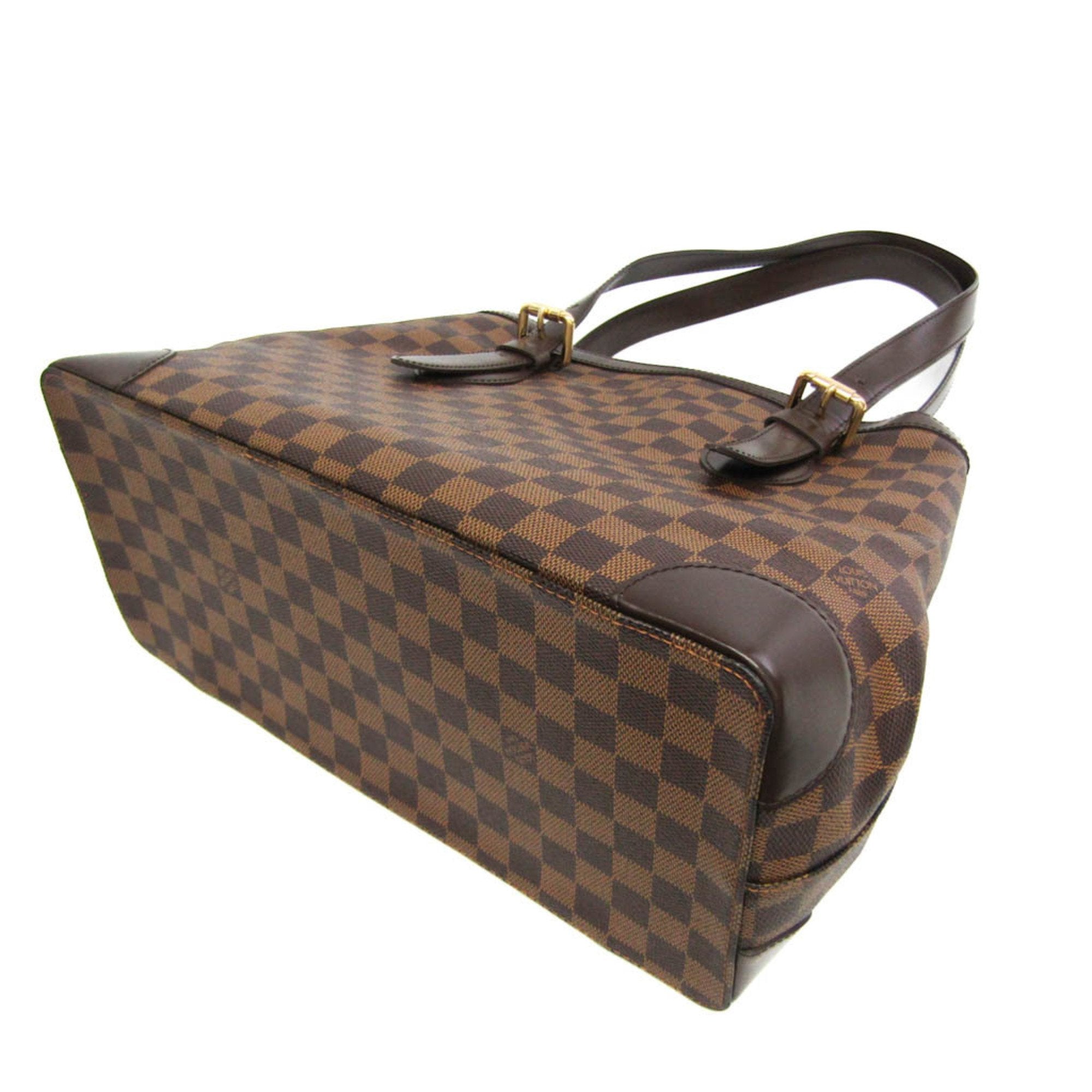 Louis Vuitton Hampstead Brown Canvas Tote Bag ( )