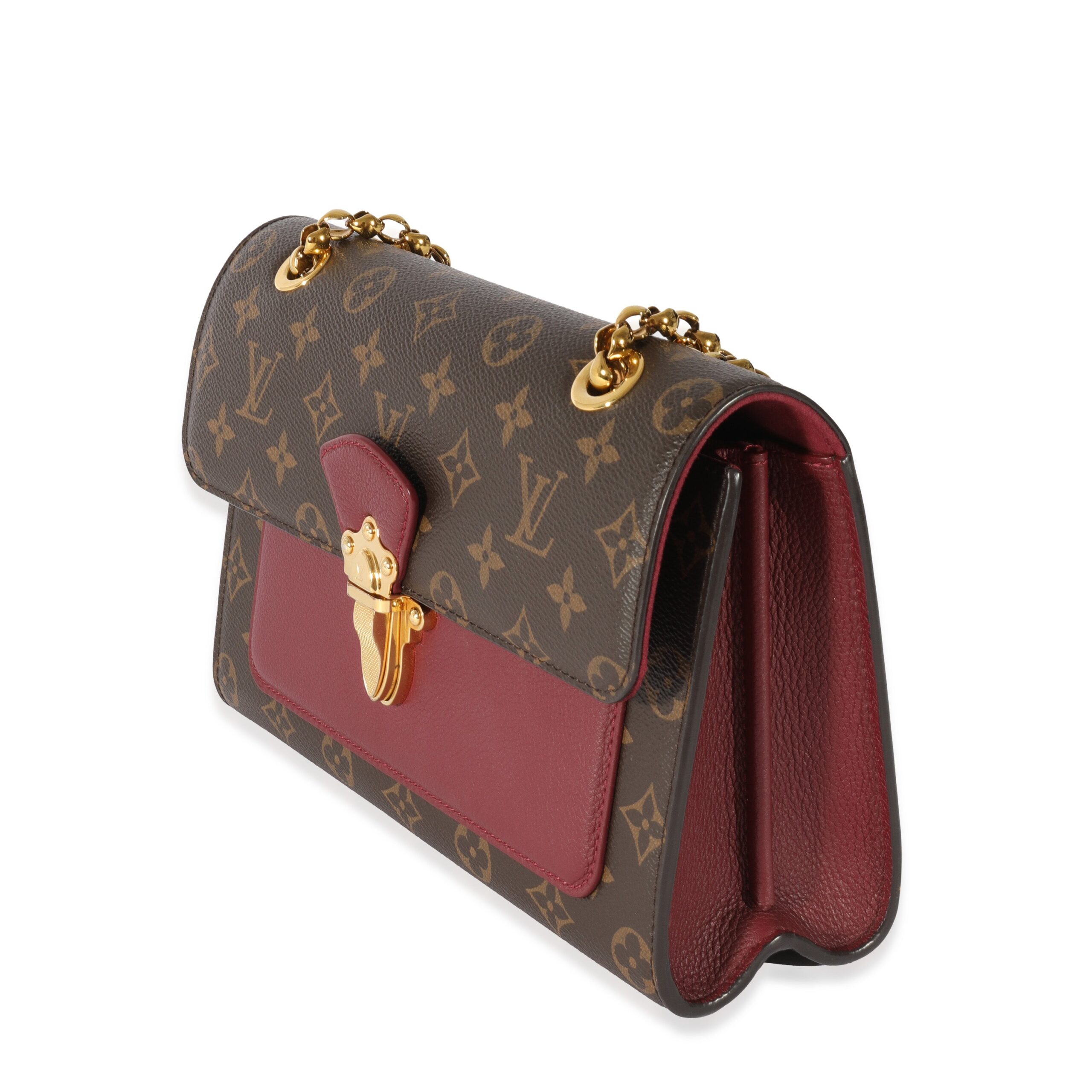 Louis Vuitton Monogram Canvas Raisin Victoire Chain Bag