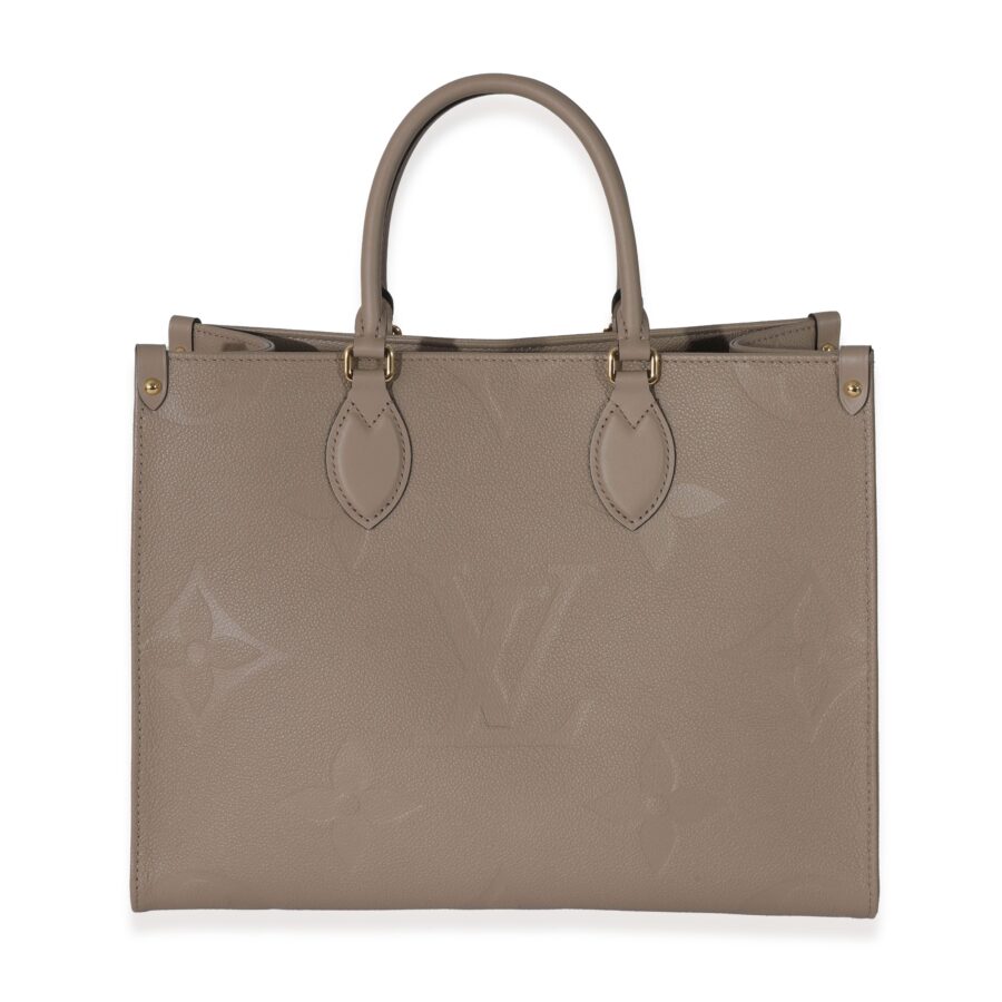 Louis Vuitton Turtledove Monogram Empreinte Onthego MM | Studio Nafay
