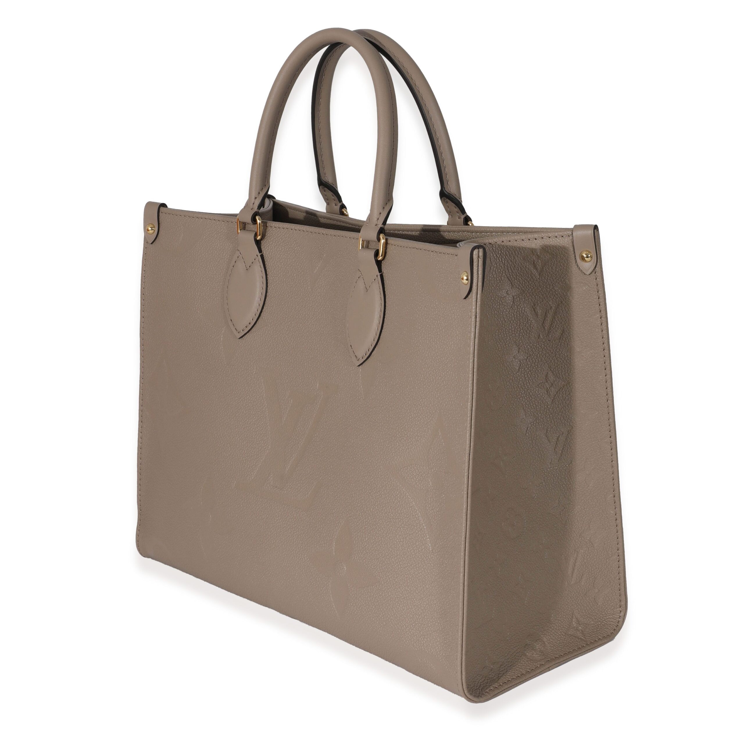 Louis Vuitton Turtledove Monogram Empreinte Onthego MM