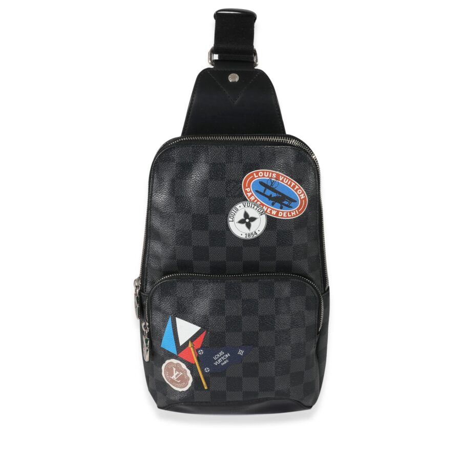 Louis Vuitton Damier Graphite CanvasLeague Avenue Sling Bag | Studio Nafay