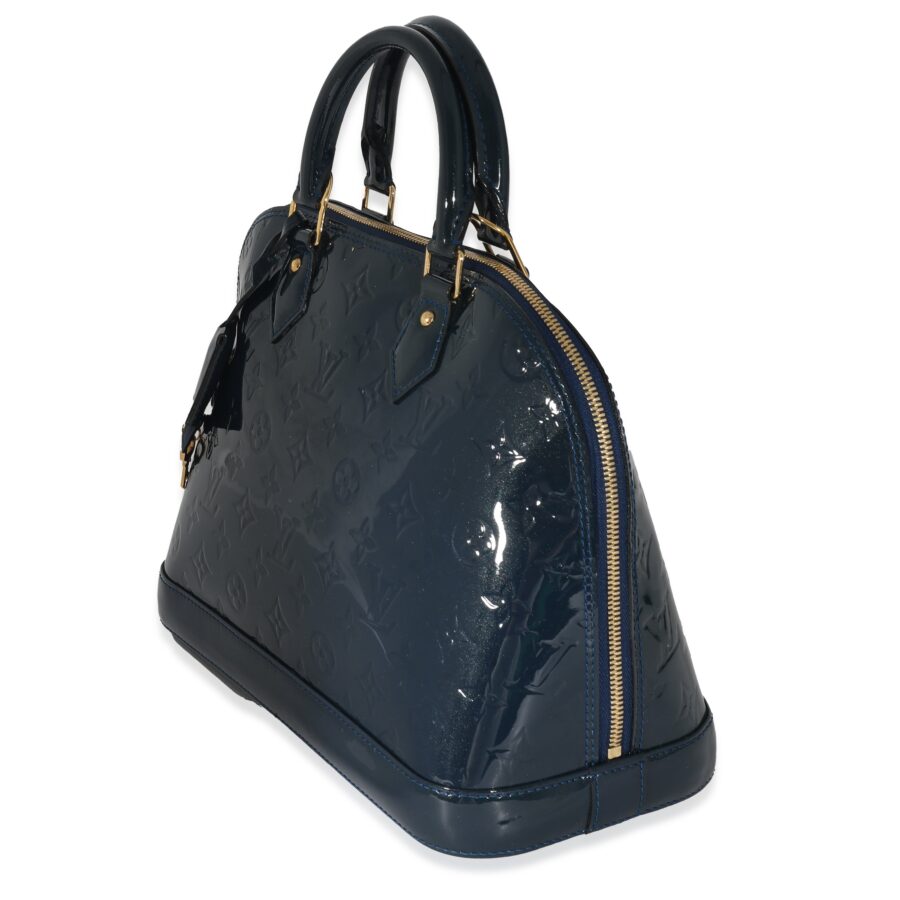Louis Vuitton Blue Nuit Vernis Alma PM | Studio Nafay