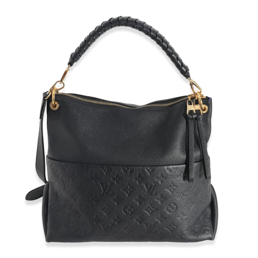 Louis Vuitton Black Monogram Empreinte Maida Hobo | Studio Nafay
