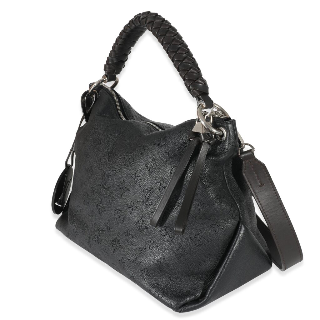 Louis Vuitton Black Monogram Mahina Beaubourg Hobo MM - Product Image 2