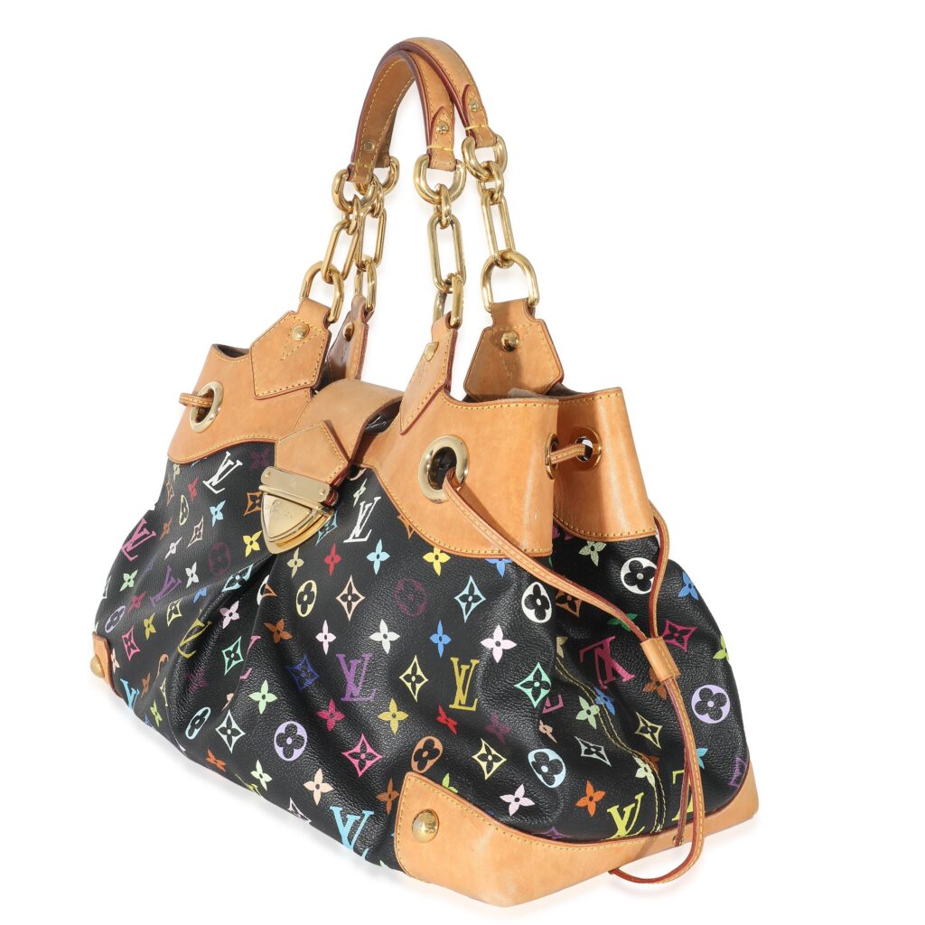 Louis Vuitton Black Monogram Multicolor Canvas Ursula GM - Product Image 2