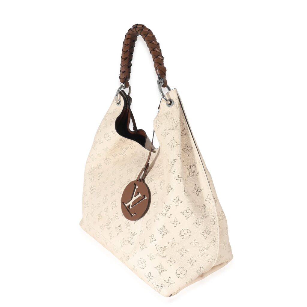 Louis Vuitton Cream Mahina Carmel Hobo - Product Image 2