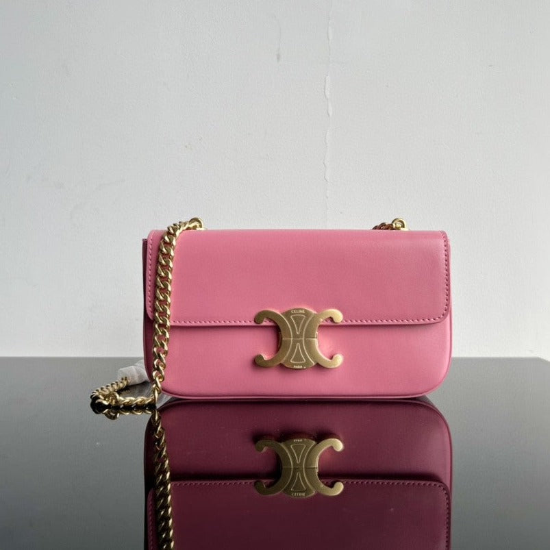 CLASSIC TRIOMPHE 20 PINK CALFSKIN | Studio Nafay