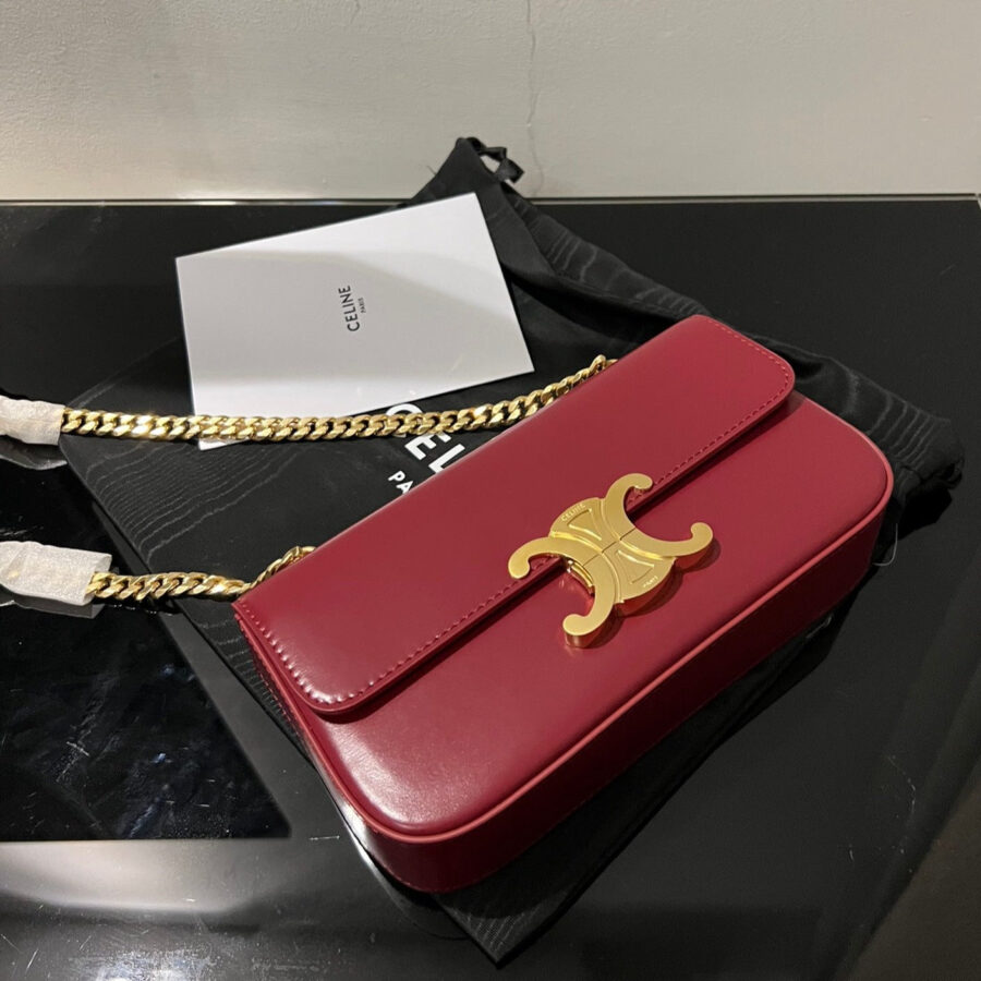 CLASSIC TRIOMPHE 20 RED CALFSKIN | Studio Nafay