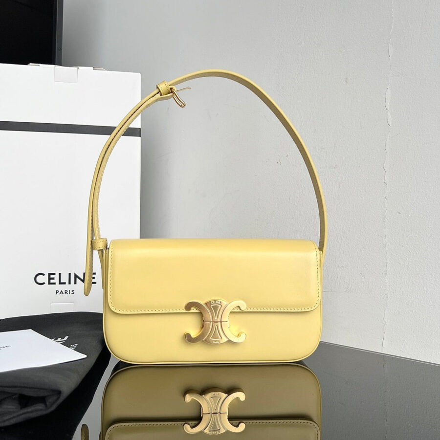CLASSIC TRIOMPHE 20 YELLOW CALFSKIN | Studio Nafay