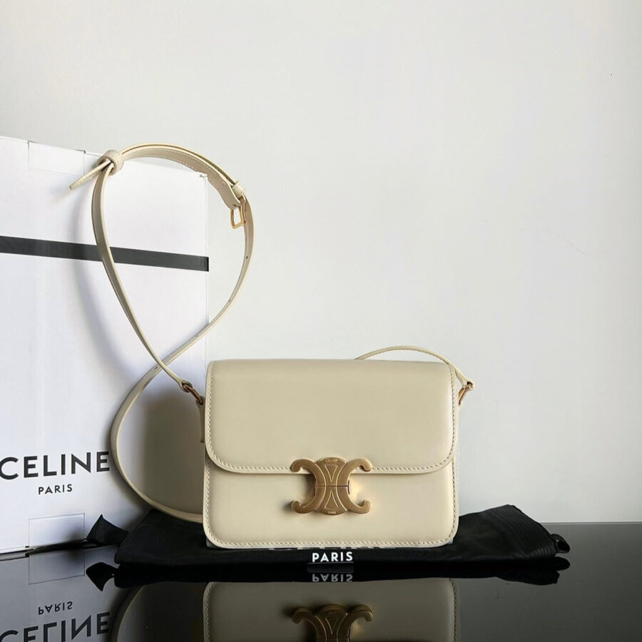TEEN TRIOMPHE 18 CREAM CALFSKIN | Studio Nafay