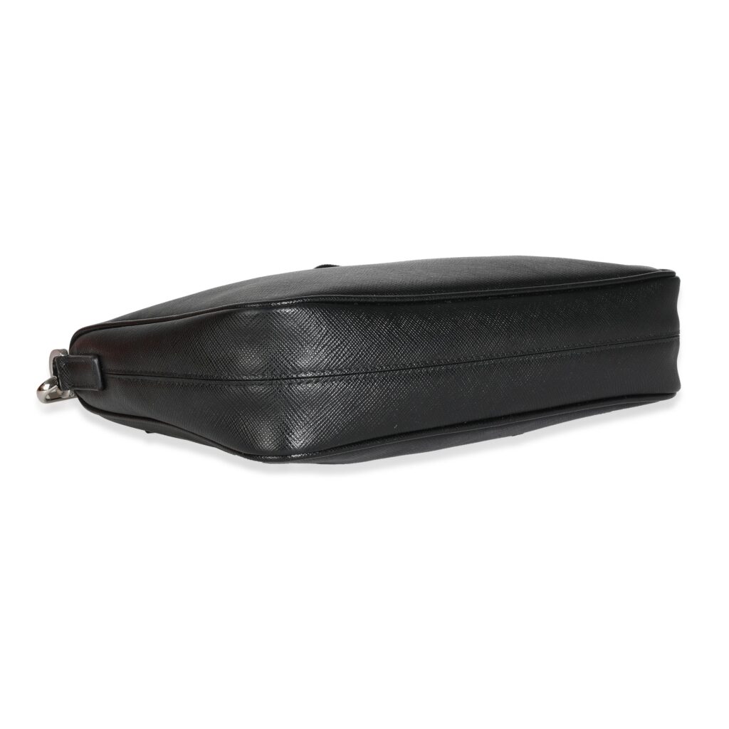 PRADA Black Saffiano Small Utility Strap Crossbody - Product Image 2
