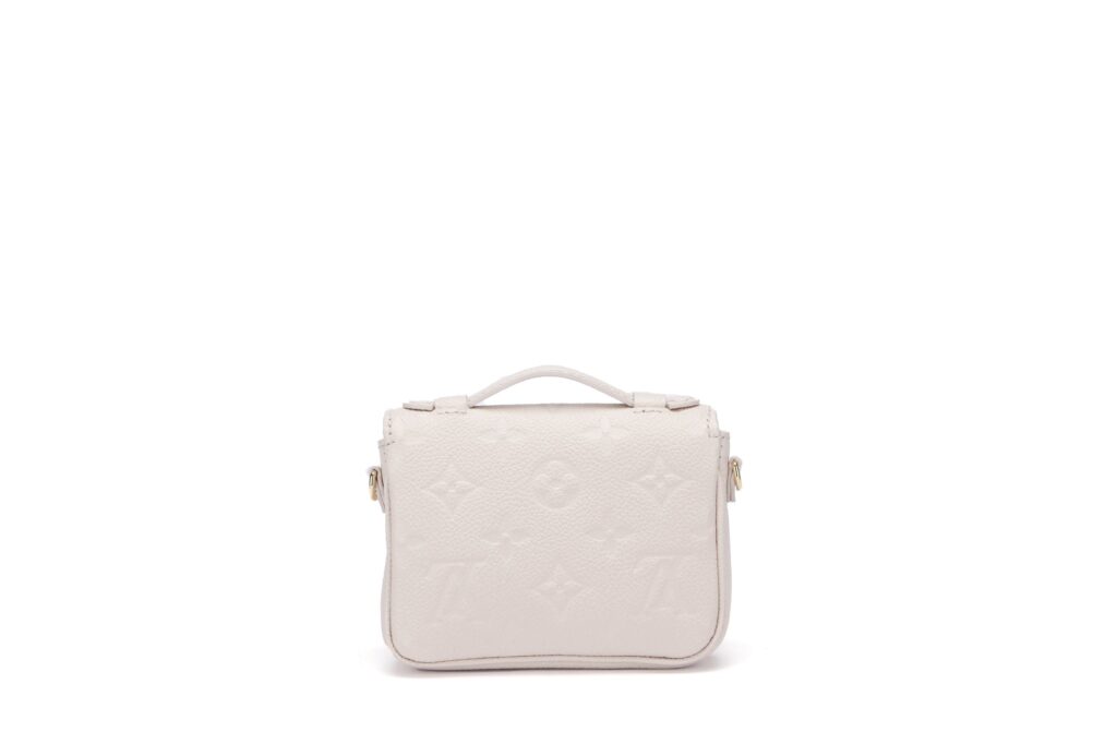 Louis Vuitton Micro Métis ( ) Monogram Empreinte Beige Color, Gold Hardware with Gold Chain, Dust Cover & Box Handbag - Product Image 2