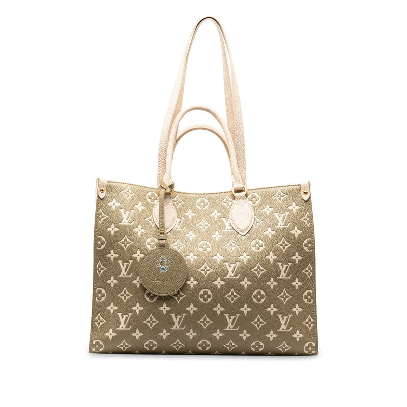 Louis Vuitton Monogram On The Go MM Handbag White PVC Leather Louis Vuitton | Studio Nafay