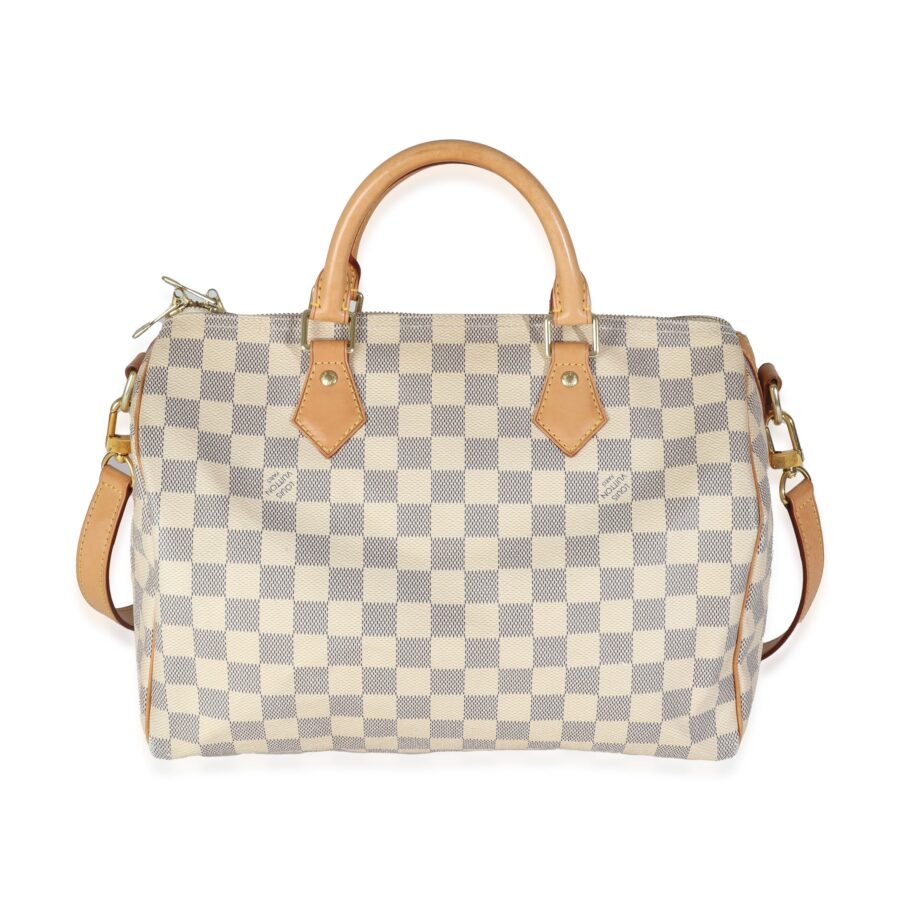 Louis Vuitton Damier Azur Canvas Speedy Bandouliere 30 | Studio Nafay