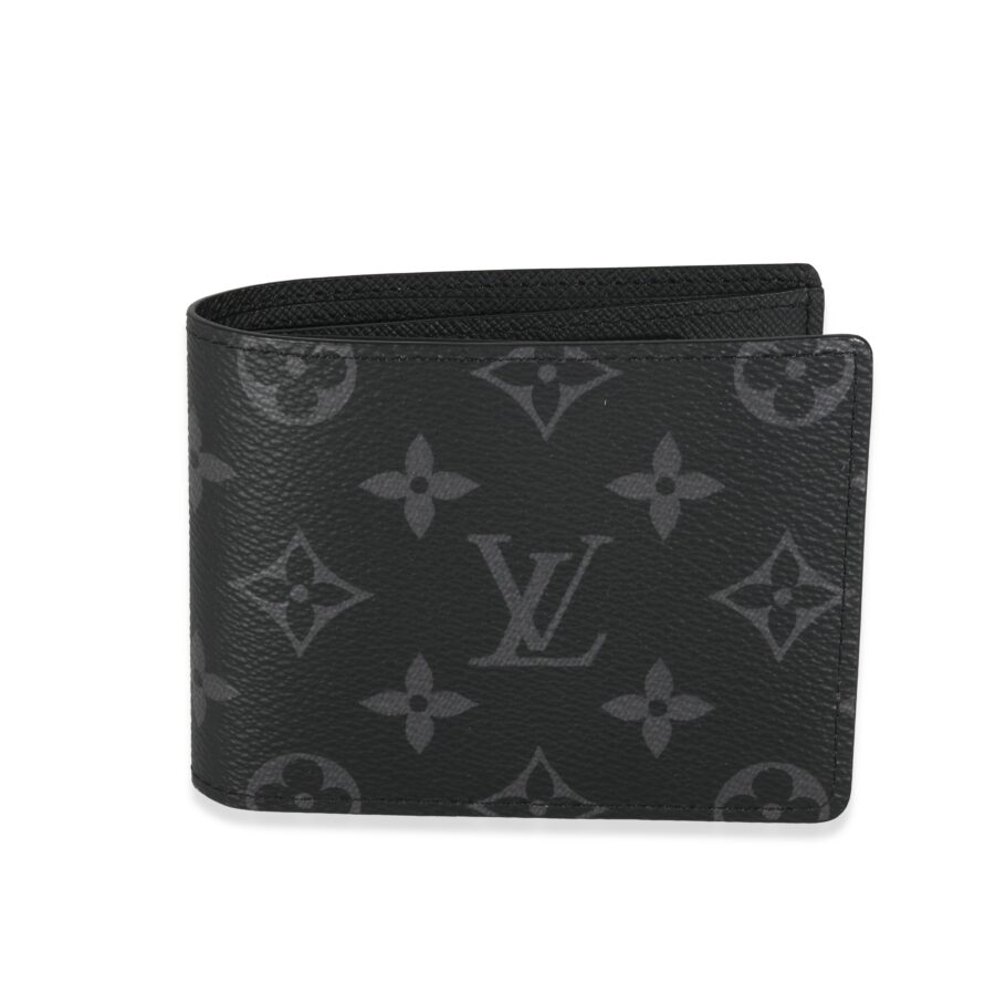 Louis Vuitton Monogram Eclipse Canvas Slender Wallet | Studio Nafay