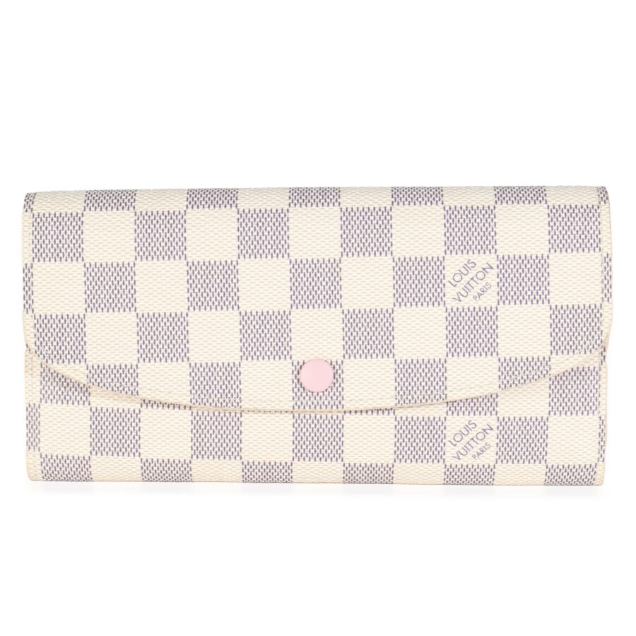 Louis Vuitton Damier Azur Canvas Emilie Wallet | Studio Nafay