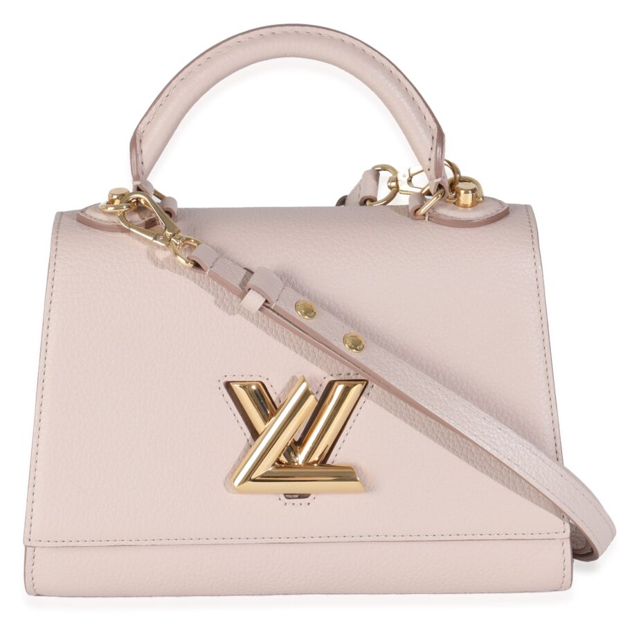 Louis Vuitton Greige Taurillon Twist One Handle PM | Studio Nafay