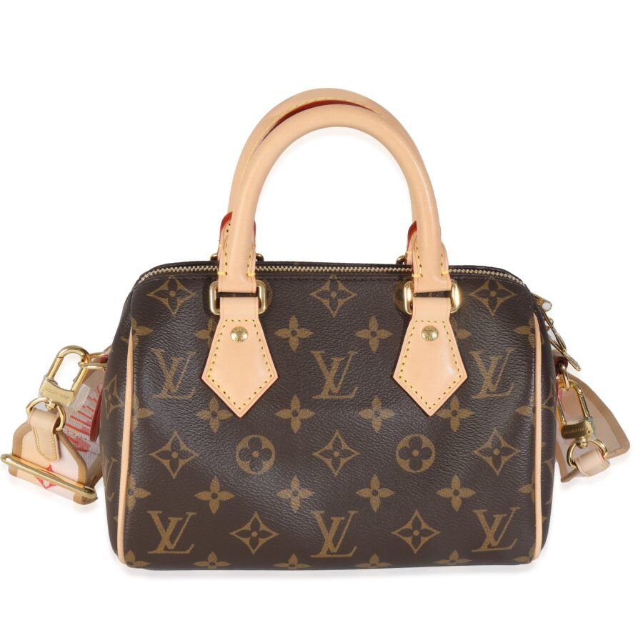Louis Vuitton Beige Monogram Canvas Speedy Bandouliere 20 | Studio Nafay