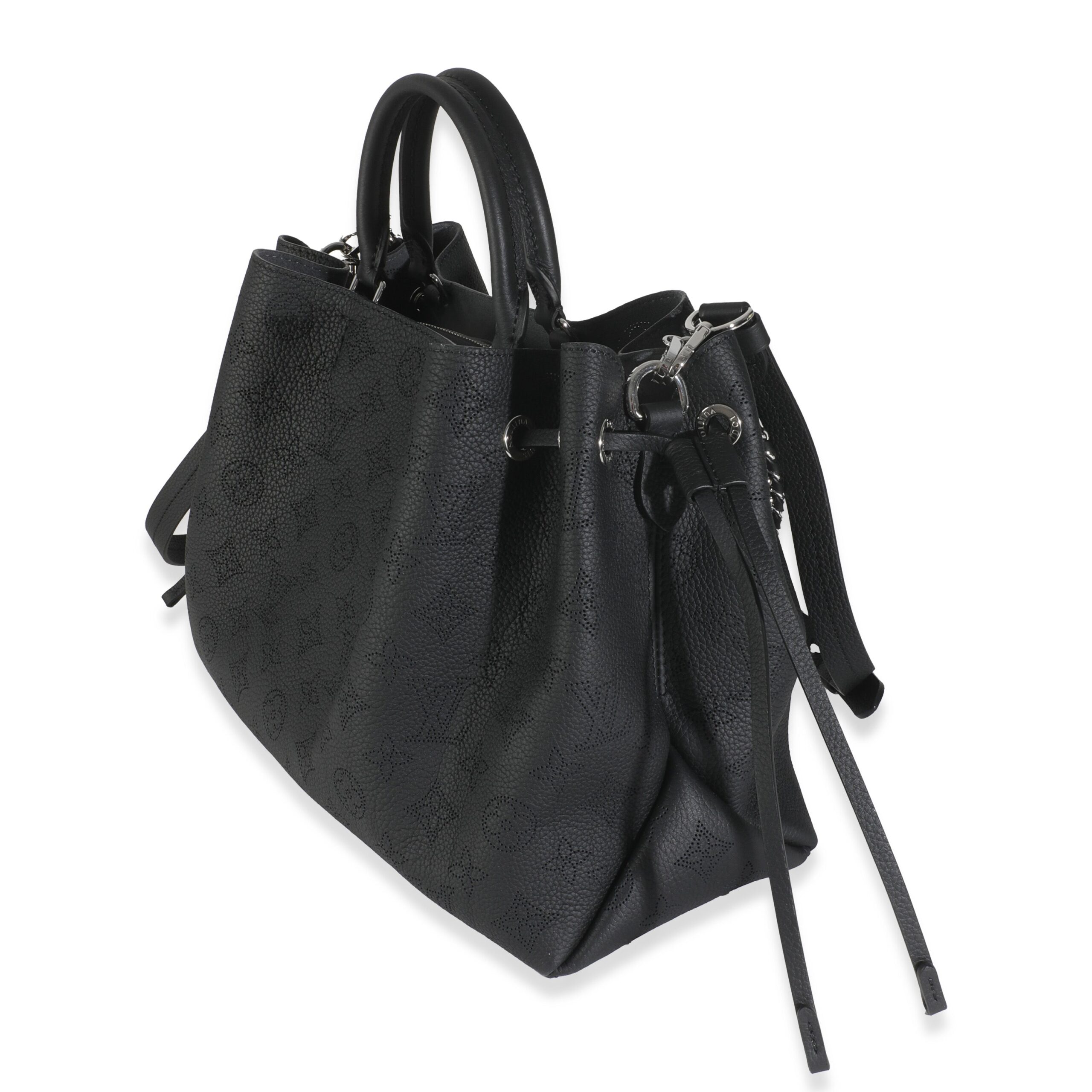 Louis Vuitton Black Monogram Mahina Bella Tote
