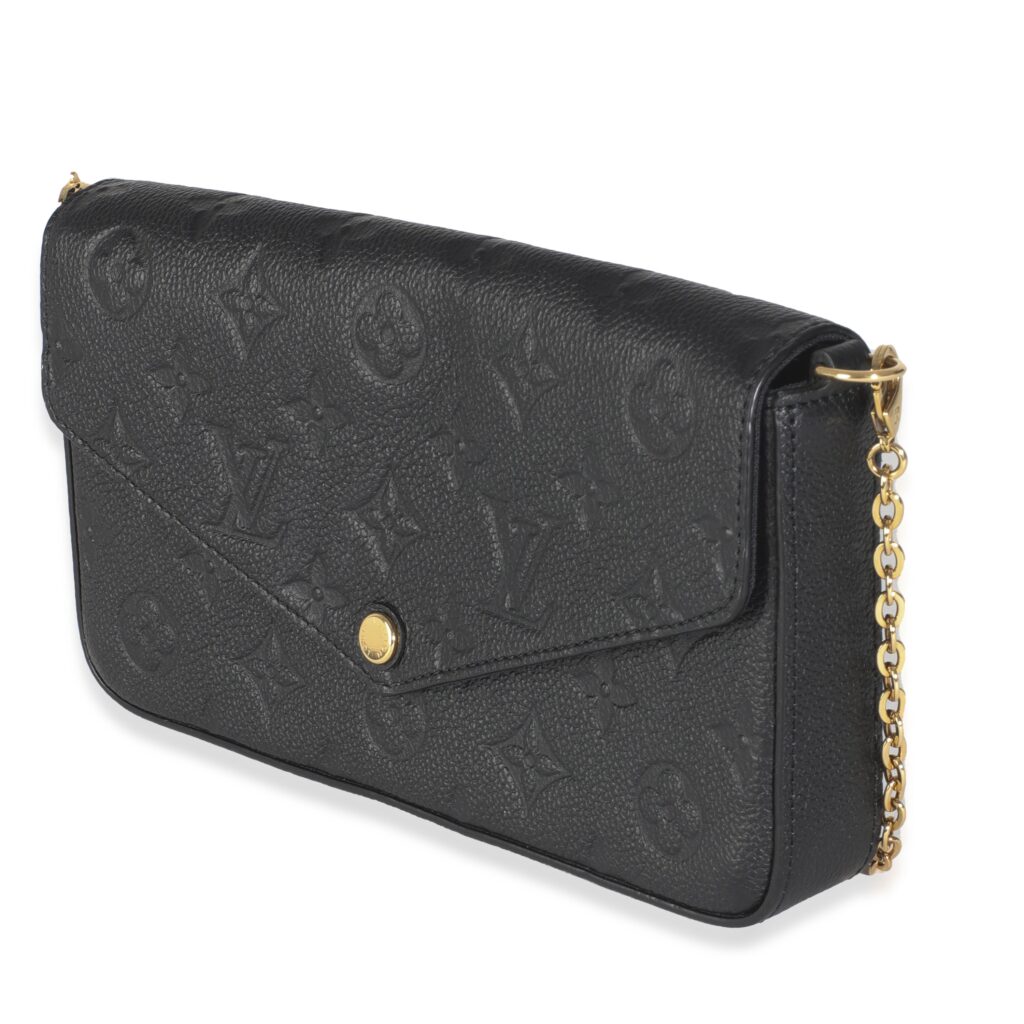 Louis Vuitton Black Monogram Empreinte Felicie Pochette - Product Image 2