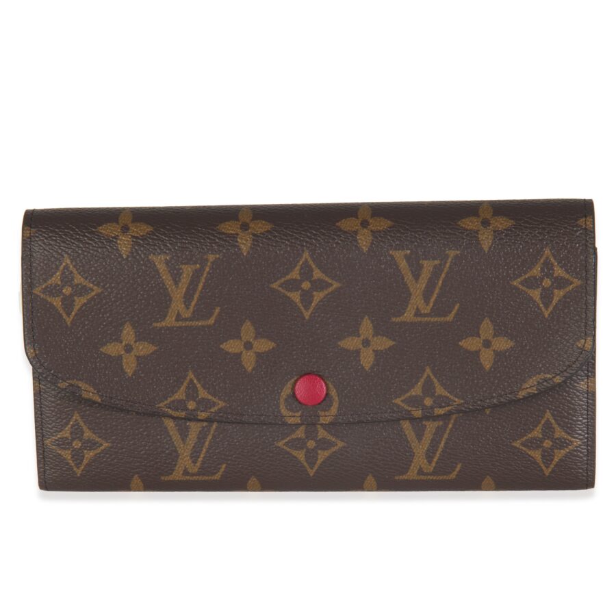 Louis Vuitton Fuchsia Monogram Canvas Emilie Wallet | Studio Nafay