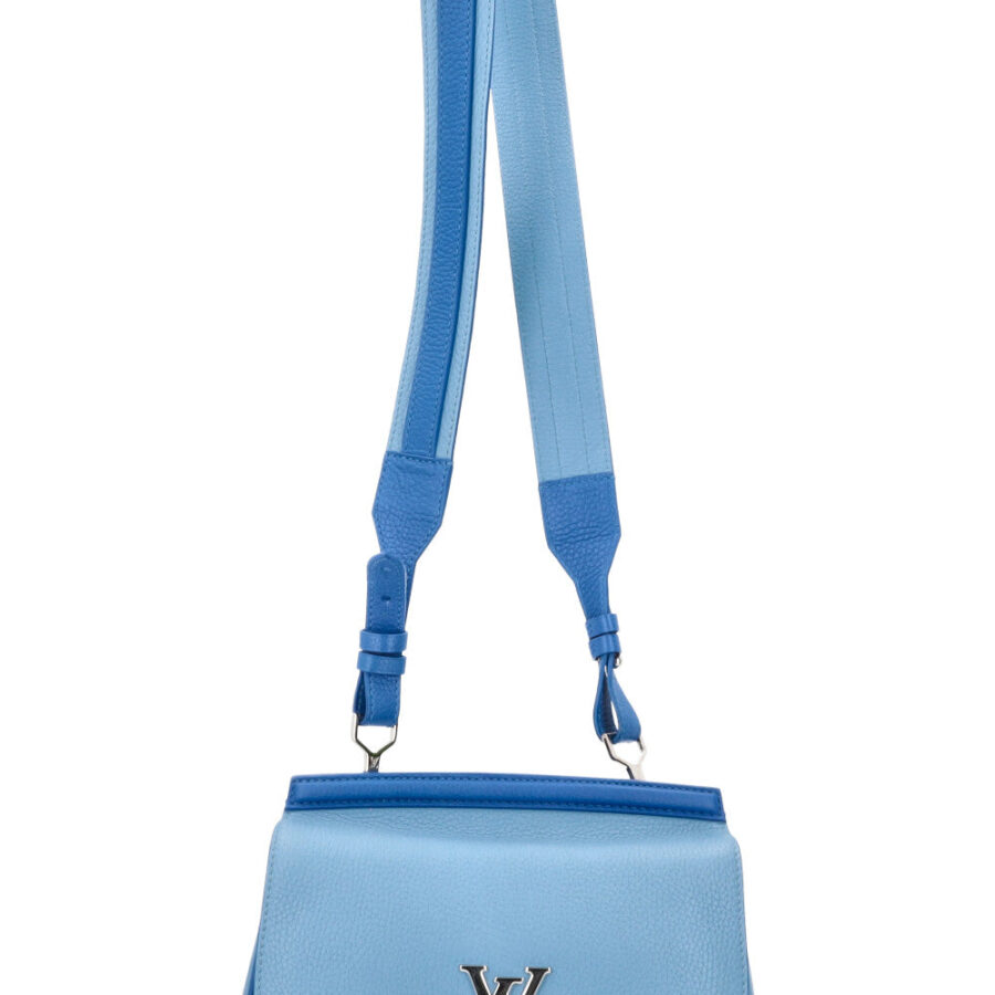 LV Taurillon Marceau Crossbody Bag Leather Blue | Studio Nafay