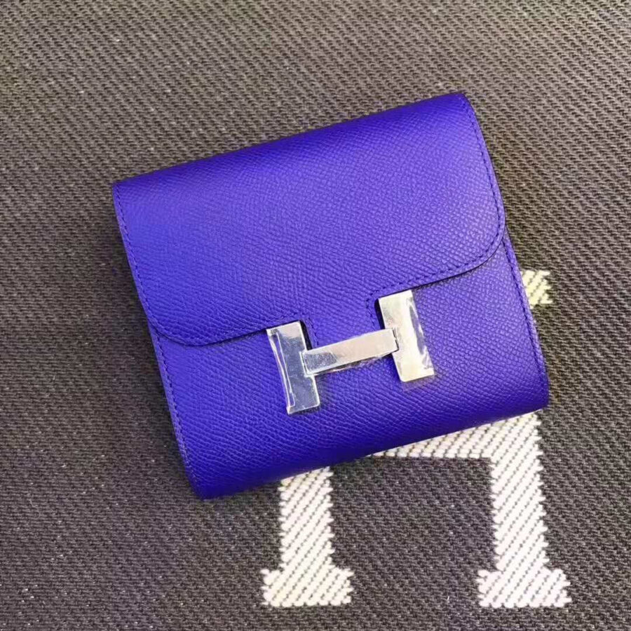 HM Constance 13 Violet Epsom Shw | Studio Nafay