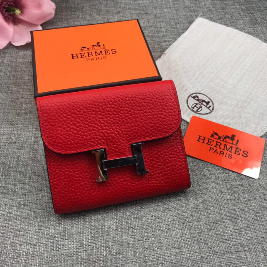 HM CONSTANCE 13 RED GRAINED CALFSKIN | Studio Nafay
