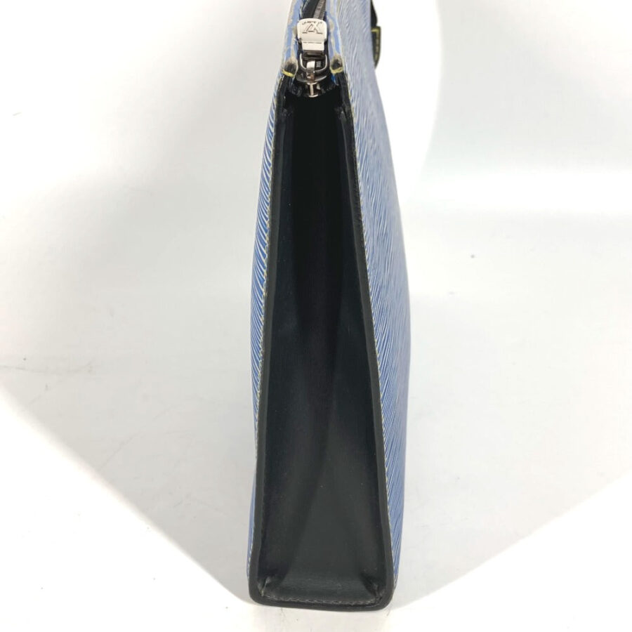 LOUIS VUITTON business bag Epi Leather blue Epi denim posh toilette | Studio Nafay