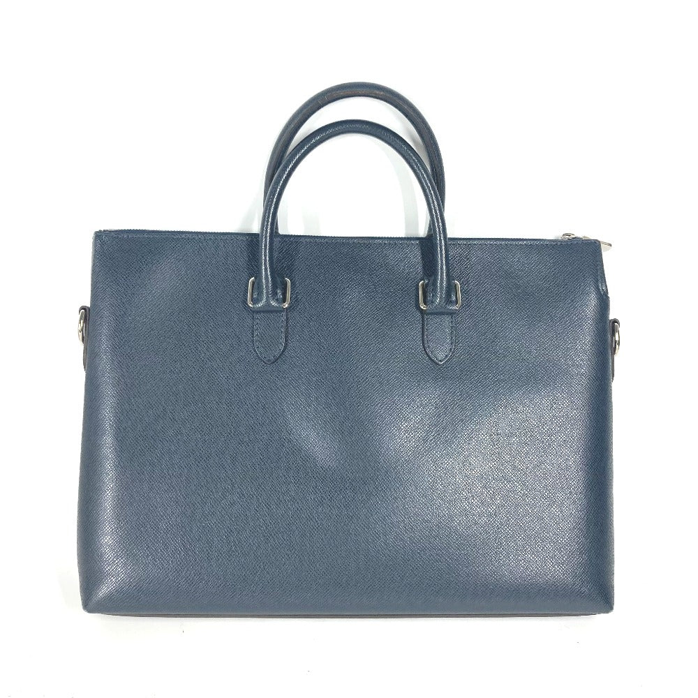 LOUIS VUITTON Business bag ? Taiga Leather Navy Taiga Anton
