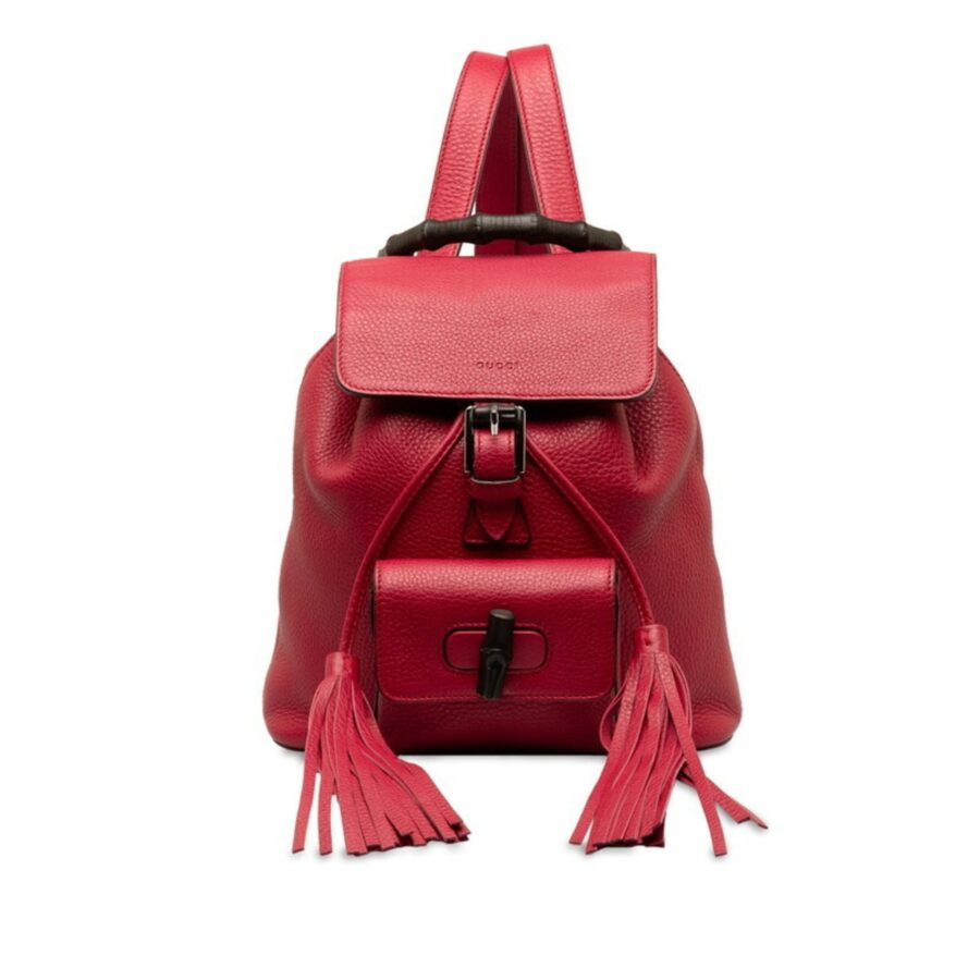 Leather Bamboo Backpack with Captivating Beauty and Practicality | Studio Nafay