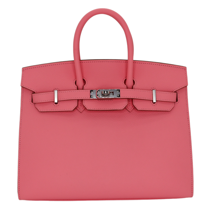 Hermes25cm Birkin Sellier Rose Confetti Epsom Leather Palladium Hardware | Studio Nafay
