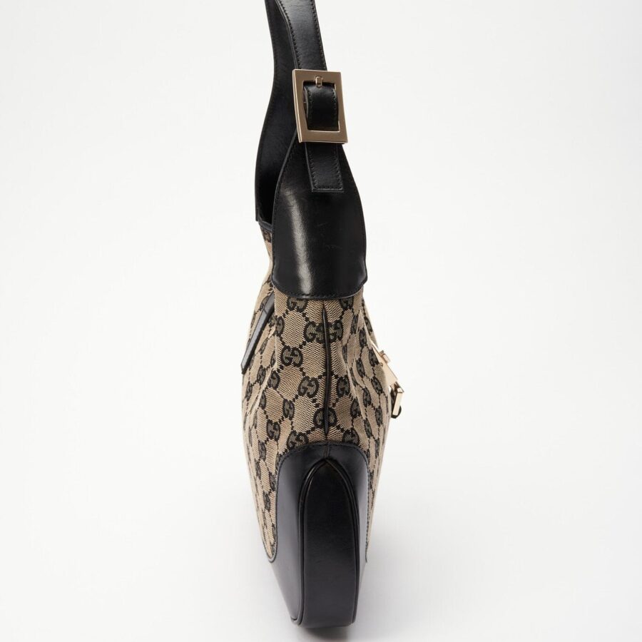 Black Gucci Jackie Bag | Studio Nafay