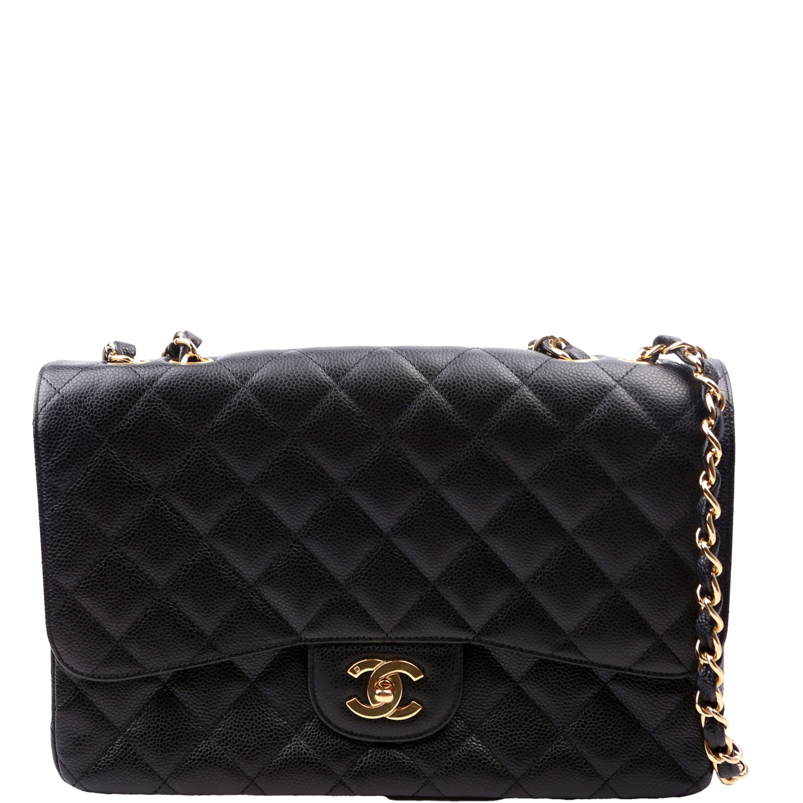 Chanel Classic Flap Jumbo Caviar Black