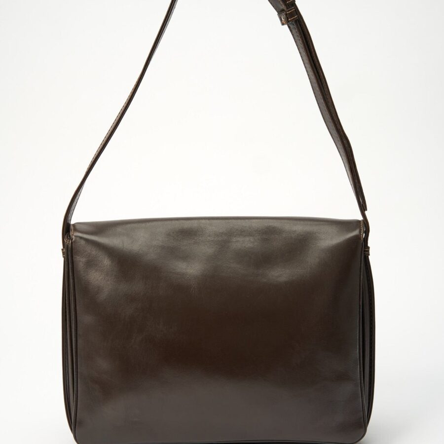 Loewe Brown Leather Crossbody | Studio Nafay