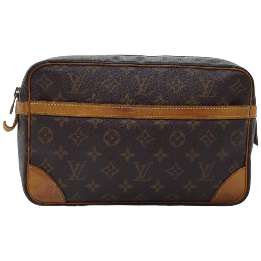 LOUIS VUITTON Pochette Voyage Clutch in Monogram Canvas | Studio Nafay