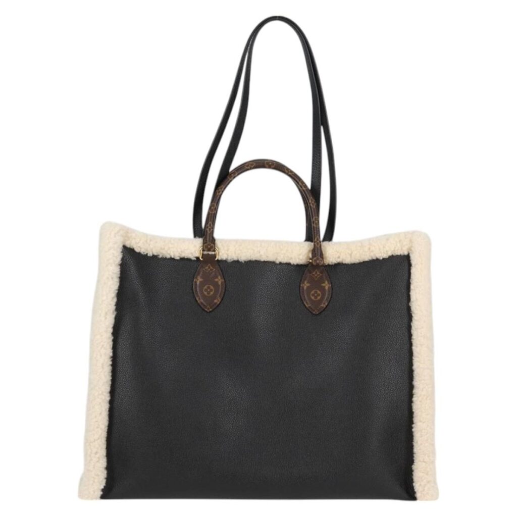 Louis Vuitton On The Go Black Canvas Tote Bag ( ) - Product Image 2