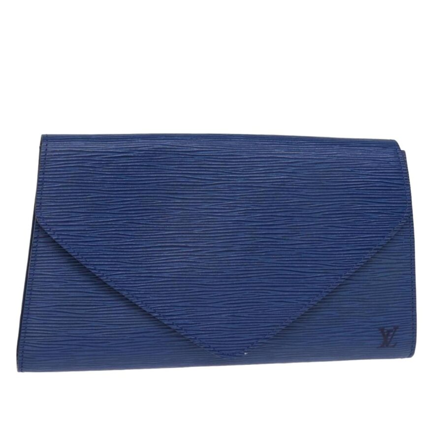 Epi Leather Art Deco Clutch Bag | Studio Nafay