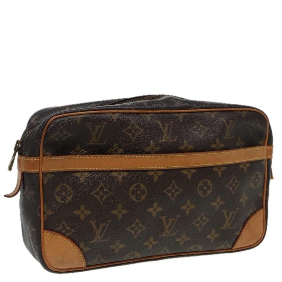 Monogram Canvas Clutch Bag | Studio Nafay