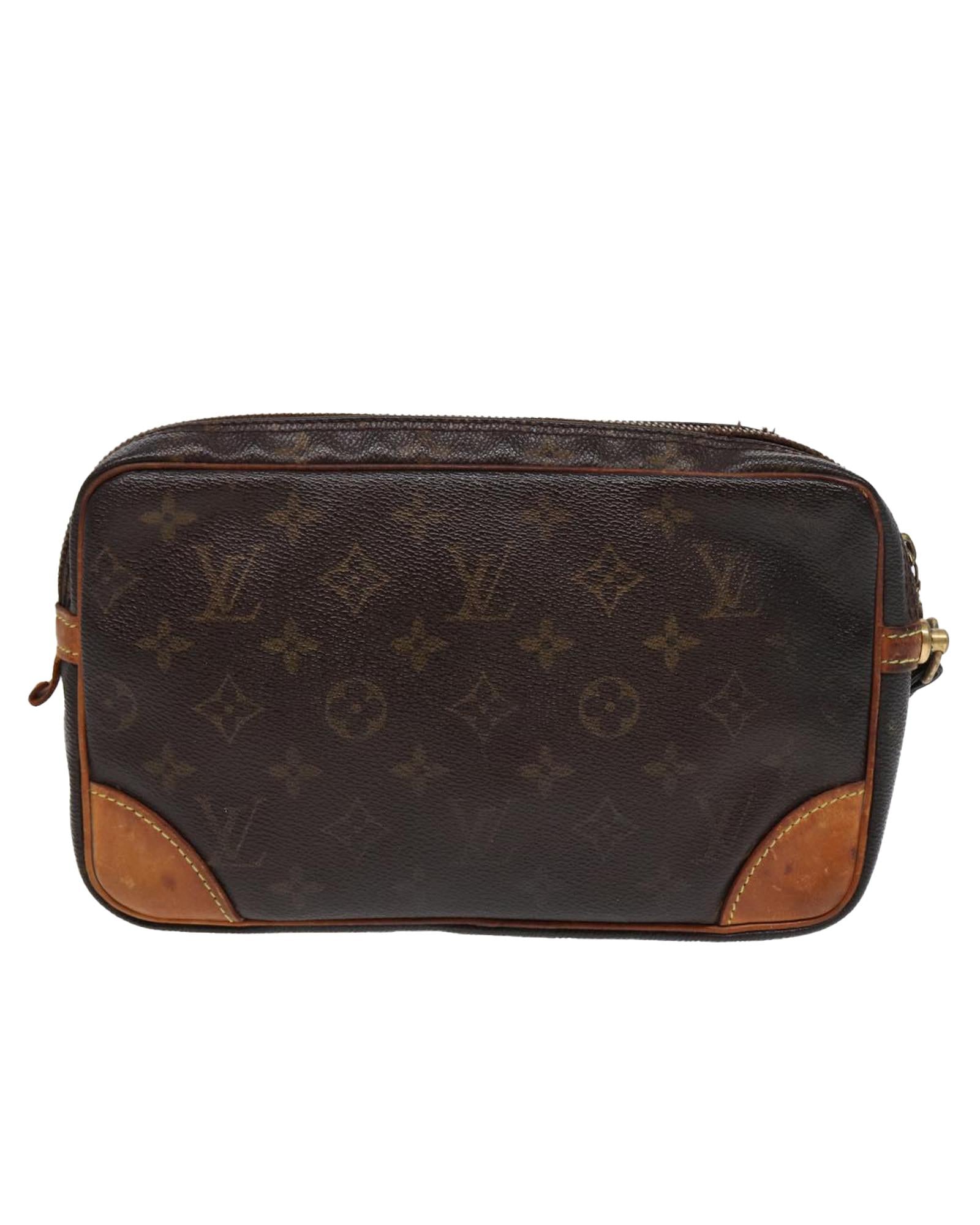 Monogram Dragonne GM Clutch Bag