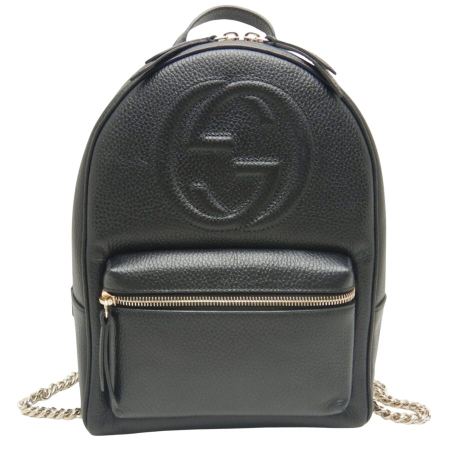 GG Marmont Small Leather Backpack | Studio Nafay