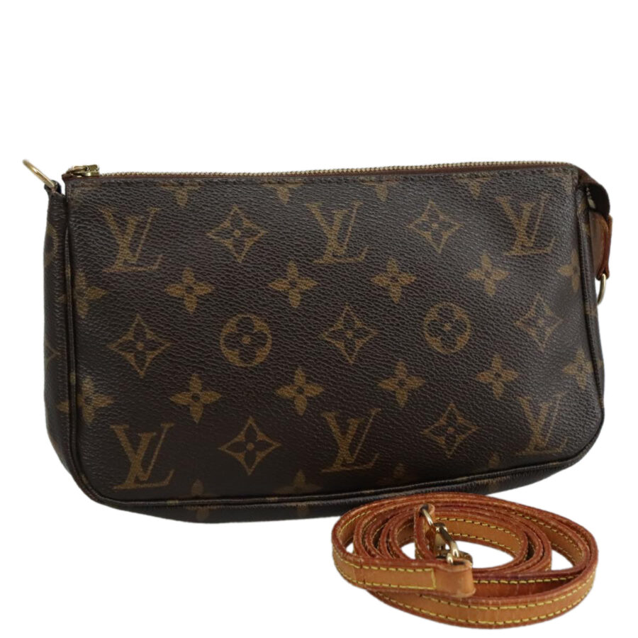 Classic Pochette Accessoire Canvas Shoulder Bag | Studio Nafay