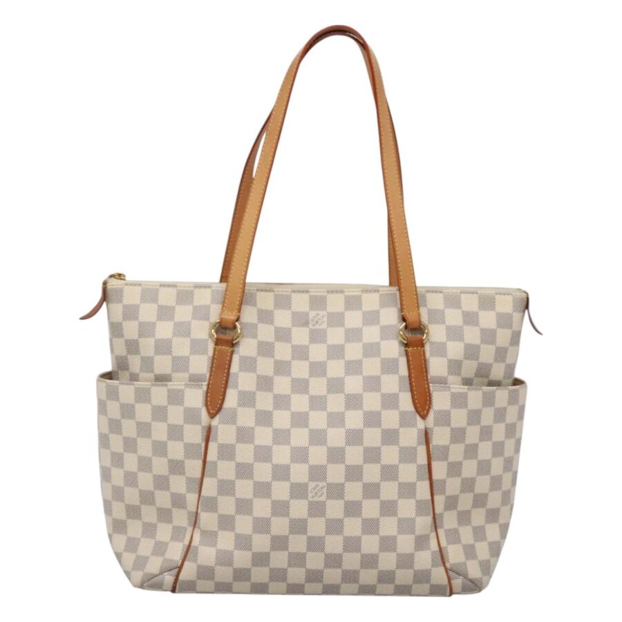 Louis Vuitton Totally White Canvas Tote Bag ( ) | Studio Nafay