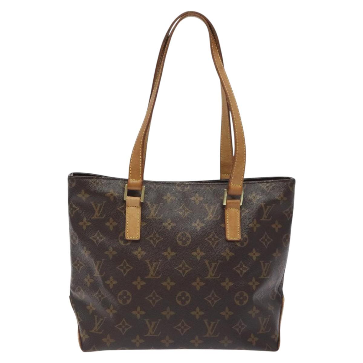 Louis Vuitton Piano Brown Canvas Tote Bag ( )